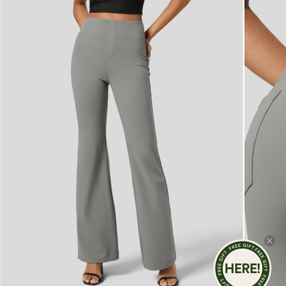 Halara high waisted work pants L tall
